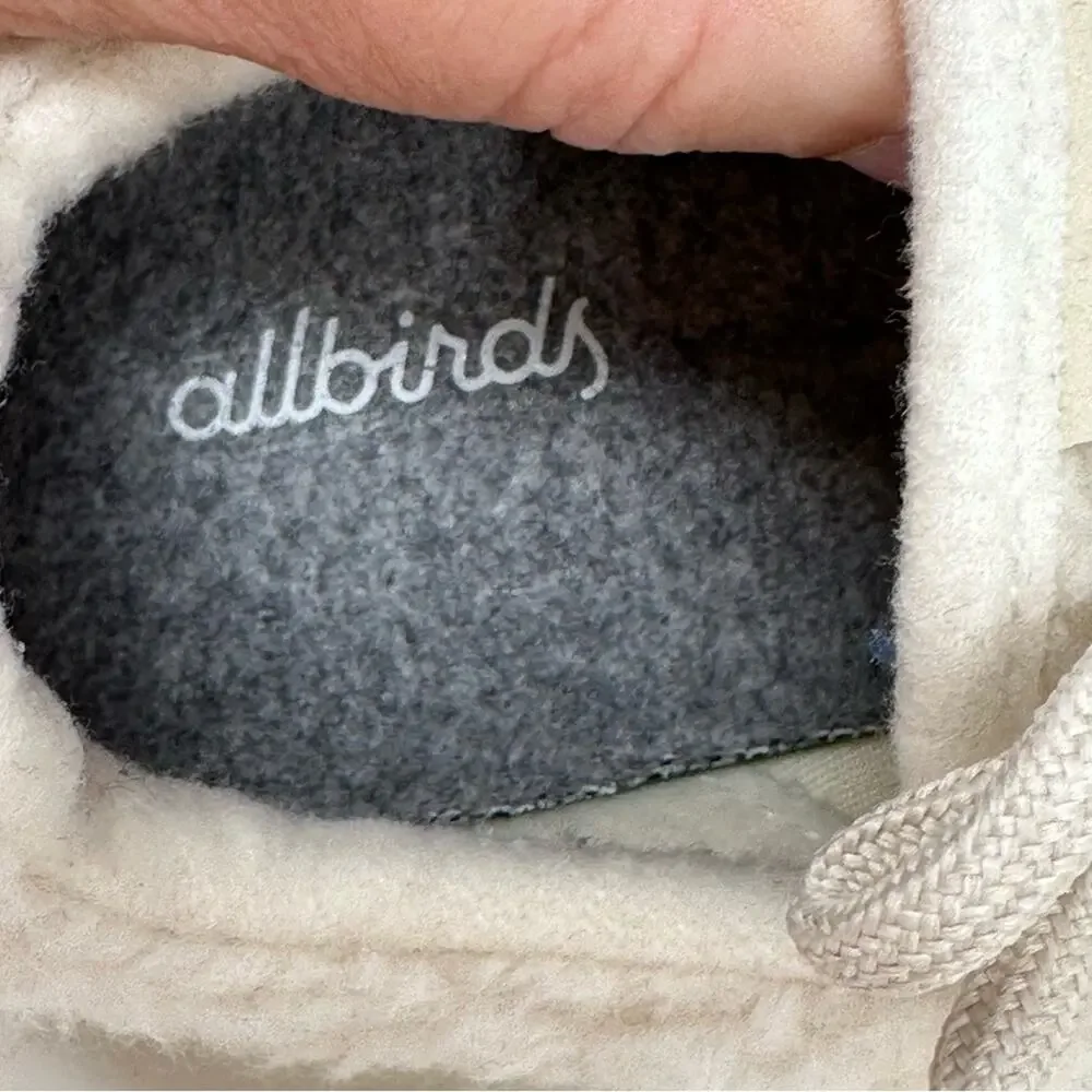 allbirds Woolen Fluffs Sneakers - Cream/White
